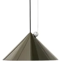 Tom Dixon Pose LED-Hängelampe, grün Ø 43 cm Stahl dim - , Pose, dimmbar, Grün, für Wohnzimmer, Metall, Design