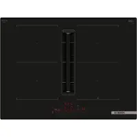 Bosch Set PVQ711HGA7 (HEZ9VDSB2 + PVQ711H26E), Autarkes Kochfeld (schwarz, 70 cm, mit integriertem Dunstabzug, Home Connect)