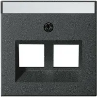 Gira 2640 28, RJ-45, Anthrazit