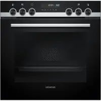 Siemens HE578BBS3 + EA64RGNA1E, Keramik, 4 Zone(n), Glaskeramik, Schwarz, Berührung, 58,3 cm