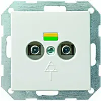 Gira 040503 Potentialausgleich 2-fach System 55 reinweiß