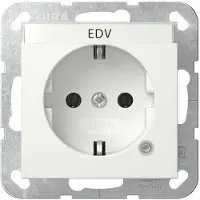 Gira 445203, CEE 7/4, 1 Modul(e), CEE 7/4, Weiß, 250 V, 16 A