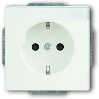 Busch-Jaeger 4011395996256, Typ F, 2P+E, Weiß, 250 V, 16 A