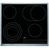 Electrolux AEG HRB64478XB Kochfeld Glaskeramik autark 60cm Edelstahlrahmen