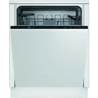 Beko BDIN16430, Voll integriert, Standardgröße (60 cm), Weiß, LED, Korb, SelFit