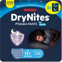 DryNites Huggies Nachtwindeln Jungen ab 13 bis ca. 17 Jahre 3x11 St