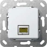 Gira RJ45 Cat 6A 10GB Geschlechtswechsler Basismodul - 569503