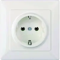 Siemens 5UB1580, Typ F, Weiß, Thermoplast, IP20, VDE, 250 V
