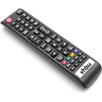 VHBW Fernbedienung kompatibel mit Samsung LE32E420, PS43E455, PS43E450, PS51E530, PS51E450, UE22ES5000, UE19ES4000 Fernseher, TV - Ersatzfernbedienung
