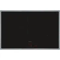 Siemens iQ300 EH845HVB1E, Schwarz, Integriert, 80 cm, Zonen-Induktionskochfeld, Glaskeramik, 5 Zone(n)
