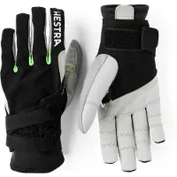 Hestra - Wasserabweisende und winddichte Handschuhe für Langlaufski - XC Ergo Grip Shark Glove Black/Light grey für Herren - Größe 9 - schwarz