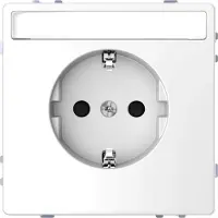 Merten SCHUKO-Steckdose mit Schriftfeld, BRS, MEG2302-6035