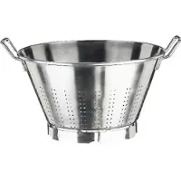 Paderno Sieb Satin Steel 40 cm mit Fuß
