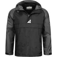 Arctic Seven Herren Regenjacke – Schwarz-Dunkelgrau