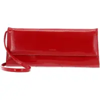 PICARD Leder Schultertasche Clutch Auguri Shoulderbag Red / Lack rot