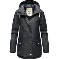 NAVAHOO Damen Regenjacke Oceans Heart – Wasserdicht & Stylisch