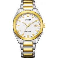 Citizen Damen- und Herrenuhr BM7624-82A in klassischem Gold.
