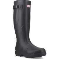 Hunter Gummistiefel Balmoral MKII Side Adjustable Wellington Unisex Dark Olive / Black-Schuhgröße 46