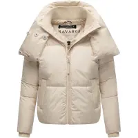 NAVAHOO Outdoorjacke "Traumelfe 14" ohne Kapuze Winter Steppjacke mit hohem Kragen