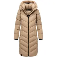 NAVAHOO Damen Winterjacke Sahnekatzii – Lang & Extra Warm