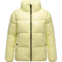 MARIKOO Winterjacke "Hazalee" mit leicht gläzendem Obermaterial und hohem Kragen