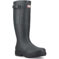 Hunter Gummistiefel Balmoral MKII Side Adjustable Wellington Unisex Dark Olive / Black-Schuhgröße 39