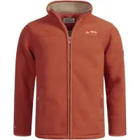Arctic Seven Warme Herren Outdoor Fleece Jacke Terracotta Größe M - Gr. M