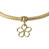 Orphelia Damen 925 Sterling Silberarmband - Gold ZA-7396