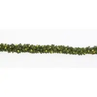 Holiday Tree Alaskan Kiefer Girlande 270 x 20 cm mit warmen LED Weihnachtsbaum (groen)