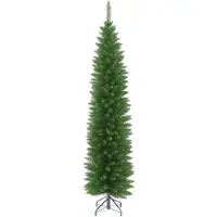 Holiday Tree Weihnachtsbaum Pencil Tree 180 cm Durchmesser 45 cm extra schmal Weihnachtsbaum (groen)