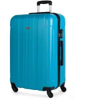 Itaca Unisex. 771170-02 Großer Koffer XL Rigid 4 Wheel Marine - 73x48x28cm (OSFA), Lässig, ABS/Polykarbonat, Türkis