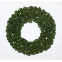 Holiday Tree Alaskan Pine Kranz 60 cm mit warmen LED Weihnachtsbaum (groen)