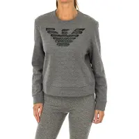 Giorgio Armani Langärmeliger Damenpullover mit Rundhalsausschnitt 7V5M75-5J42Z
