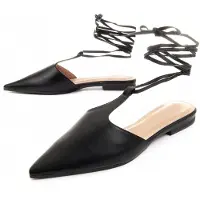 Montevita Ballerine Peca in Schwarz