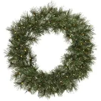Everlands Kaschmir-Kranz BO prel d63h63c grün Weihnachten (groen)