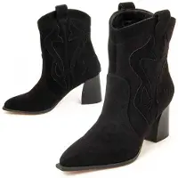 Montevita Absatzstiefelette Cacera Schwarz