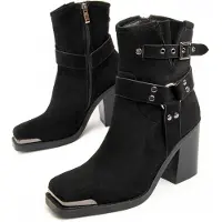 Montevita Stiefelette mit Absatz, Schwarz