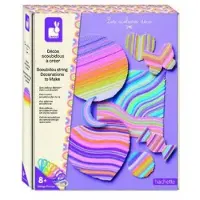 Janod Scoubidou-ornamente Herstellen Mehrfarbig Mehrfarbig One Size
