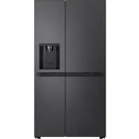 LG GSLC41EPPE, Freistehend, Amerikanische Tür, Schwarz, 2 Tür(en), LED, Innen