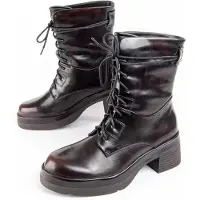 Montevita Stiefelette mit Absatz, Rammba Braun