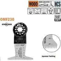 Cmt OMF230-X50 Multitool Sägeblatt (japanische Zähne) für Holz 65 mm 50 Stück