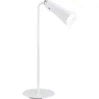 TRIO Wiederaufladbare Schreibtischlampe Maxi Weiß
