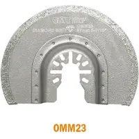 Cmt OMM23-x25 Rund Diamantkorn Multitool Sägeblatt 87 mm 25 Stück