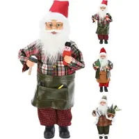 Nampook Weihnachtsmannfigur 45 cm 3ass
