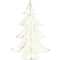 Gehlmann Beleuchteter Baum, stehend, silber, 480 LED, (wit)