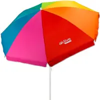 Aktive Strandsonnenschirm Winddicht Uv50 Schutz 180 Cm Mehrfarbig Mehrfarbig One Size