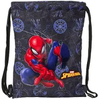 Marvel Turnbeutel Attack, Schwarz/Blau