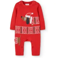 Boboli Knitted Play Puppy Langarm-pelele