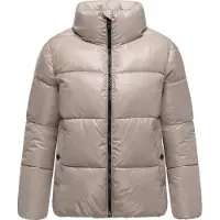 MARIKOO Winterjacke "Hazalee" mit leicht gläzendem Obermaterial und hohem Kragen