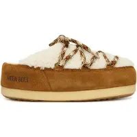 Moon Boot für Damen. 80D1470100 Evx Shearling braun clogs (37/38), Leder, Wohnung, Keine, Lässig